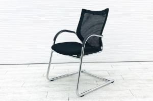 【定価約10万円！！人気シリーズのミーティングチェアの入荷です！！超人気ブラックカラー】オカムラ/ バロンチェア(Baron)