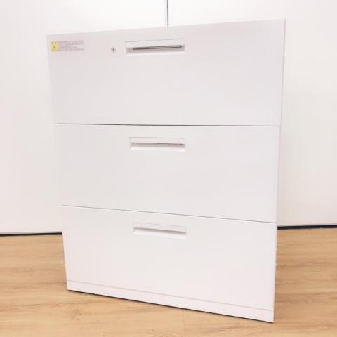 【中古】HSシリーズ 5-823-7052 ウチダ（UCHIDA) ローキャビネット／ラテラル