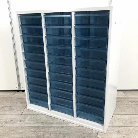 【中古】エディア BWU-PA259SAWN コクヨ（KOKUYO） ローキャビネット／クリスタルトレー