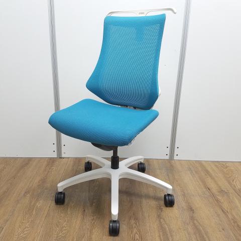 【中古】エフメッシュ  イトーキ（ITOKI） 肘無ハイバックチェア