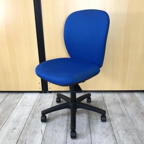 【中古】リエットチェア KFS-740GT-T1 イトーキ（ITOKI） 肘無ローバックチェア
