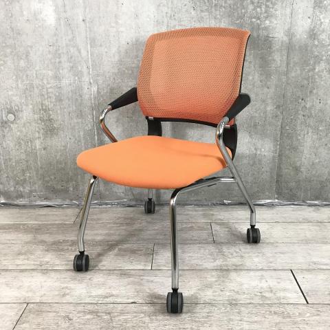 【中古】サテリテチェア CK-M791C コクヨ（KOKUYO） ミーティングチェア