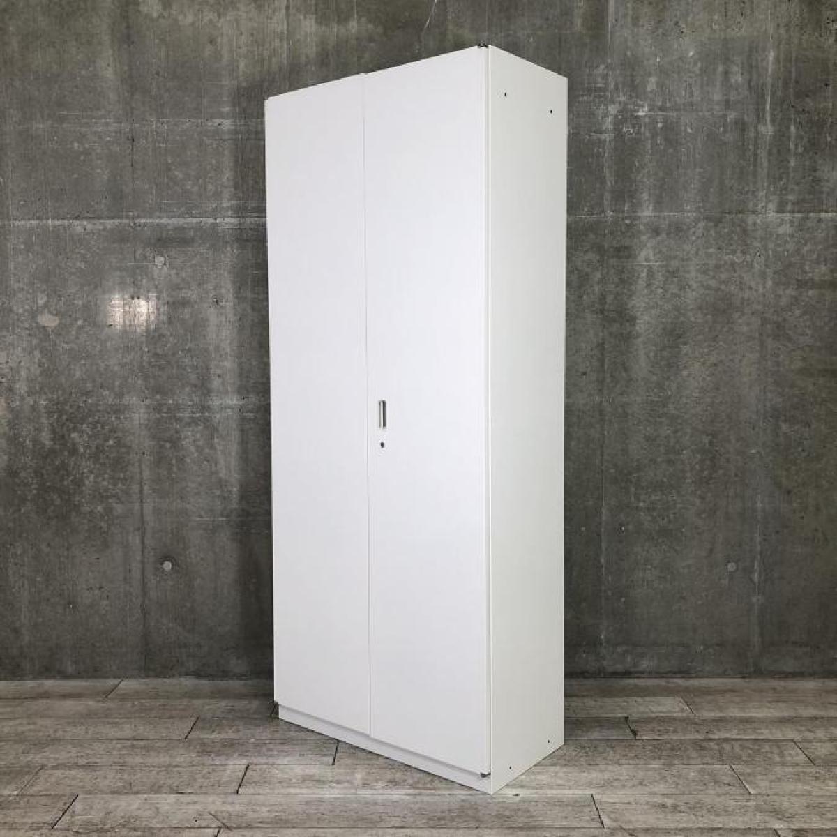 【状態要考慮】　イトーキ（ITOKI）　シンラインシリーズ　両開き書庫　■色：ホワイト　高さ2150㎜【2507】弊社使用欄【A01026462】
                        シンライン
                                    中古
            