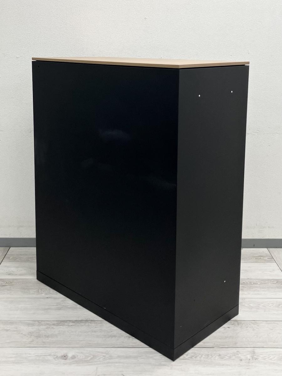 高級鏡面仕上　黒ブラック　120cm幅ローチェスト　送料込　引取可(都内中央区) 高級鏡面仕上 黒 120cm幅 ローチェスト 引取可 チェスト 4段