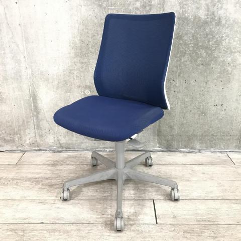 【中古】フルーエントチェア CB31WR FKB3 オカムラ（okamura） 肘無ハイバックチェア