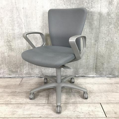 【中古】カロッツァチェア CK43CR FS12 オカムラ（okamura） 肘付ローバックチェア