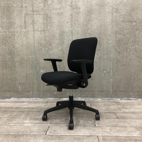 【中古】CG-Rチェア CN83ZR FM31 オカムラ（okamura） 肘付ローバックチェア