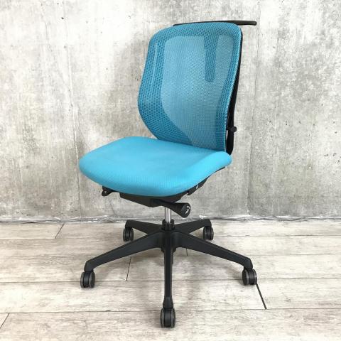 【中古】シルフィーメッシュ C642XR FMR6 オカムラ（okamura） 肘付ローバックチェア