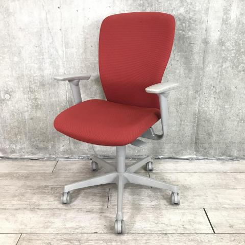 【中古】スラート C385GR FSF9 オカムラ（okamura） 肘付ハイバックチェア