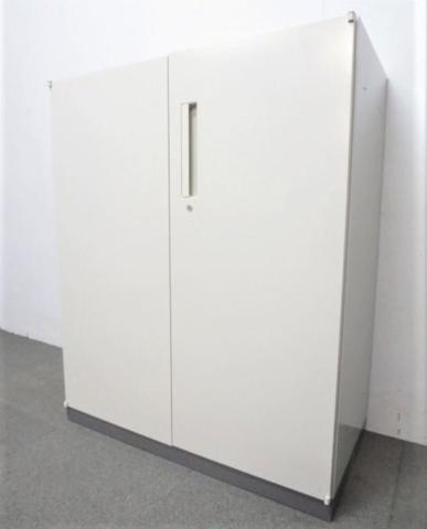 【中古】HSシリーズ 5-835-0100 ウチダ（UCHIDA) ローキャビネット／両開き