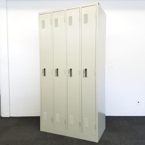 【中古】LK  ナイキ（NAIKI) 4人用更衣ロッカー