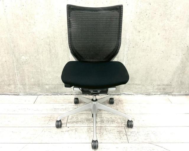 【中古】バロンチェア CP33DW FDF1 オカムラ（okamura） 肘無ローバックチェア