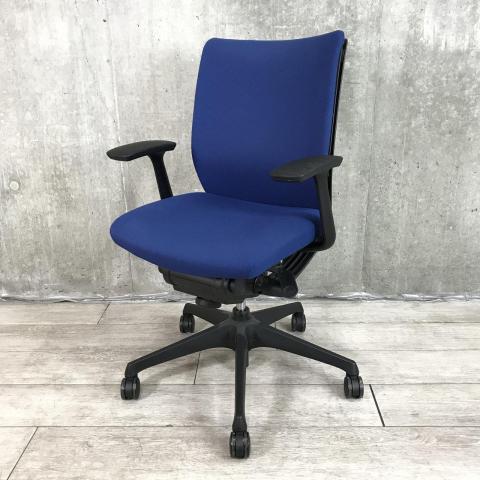 【中古】ヴィスコンテチェア CWB6ZA-FEA4 オカムラ（okamura） 肘無ハイバックチェア