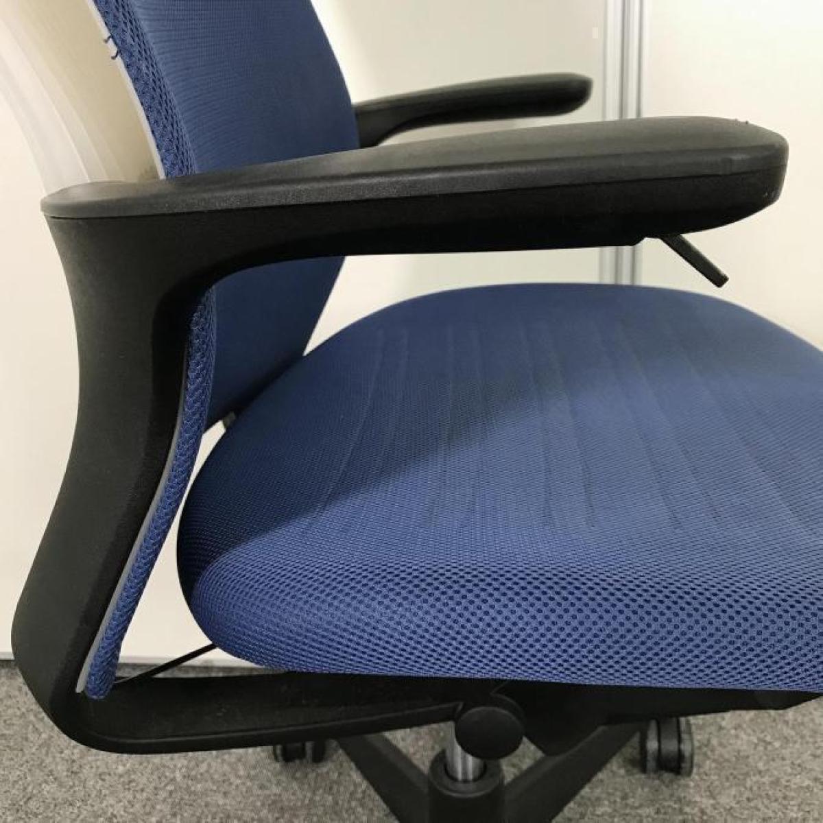 中古】M4 樹脂 コクヨ/KOKUYO 肘付ハイバックチェア 550967