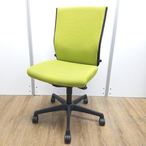 【中古】エスクード  オカムラ（okamura） 肘無ハイバックチェア