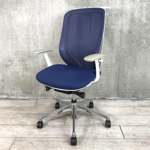 【中古】シルフィーメッシュ C635BW-FMP3　C646BW-FMP3 オカムラ（okamura） 肘付ハイバックチェア