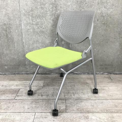 【中古】ルナ 81S1BA オカムラ（okamura） ネスティングチェア