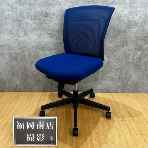 【中古】バリシア  コクヨ（KOKUYO） 肘無ローバックチェア