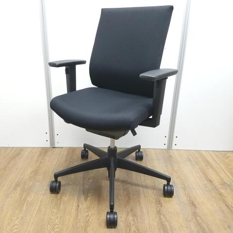 【中古】ウィザード3 樹脂 CRS-G3620F6 コクヨ（KOKUYO） 肘付ローバックチェア