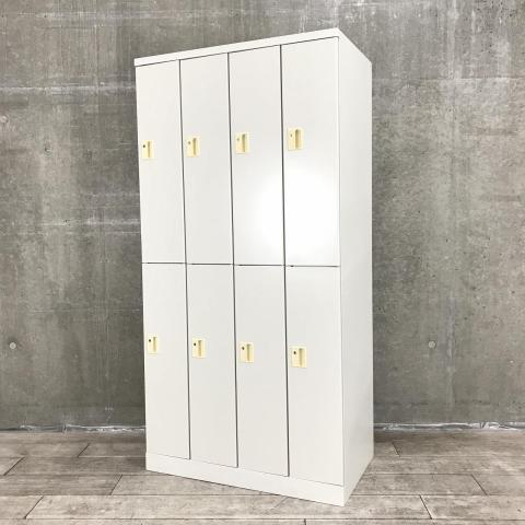 【中古】エルエイチ　ロッカー LH-82S プラス（PLUS） 8人用更衣ロッカー