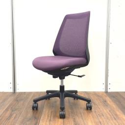 【在庫入替セール品】【現代風のオフィスデザインチェア！】イトーキ/ノナ/パープル/メッシュ　【弊社使用欄：A01020308 K 】【ID】