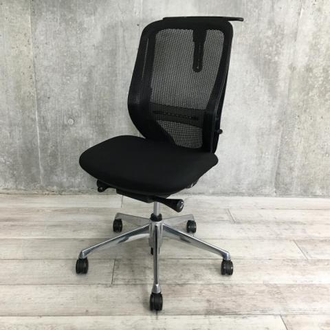 【中古】シルフィーメッシュ C646BS FMP1 オカムラ（okamura） 肘無ハイバックチェア