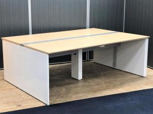 【関東倉庫在庫品】オカムラ Pro Unit Freeway(プロユニット フリーウェイ)　パネル脚タイプ(両面)　2000×1400　オフィスバスターズ　心斎橋店