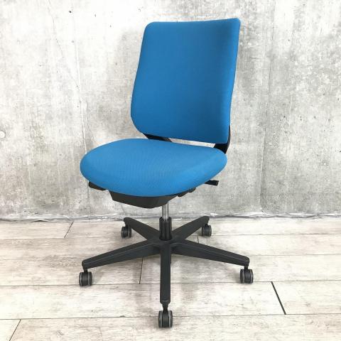 【中古】ミトラシリーズ  コクヨ（KOKUYO） 肘無ローバックチェア