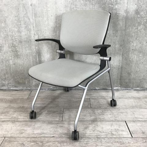 【中古】グラータチェア 8142GB FBA3 オカムラ（okamura） ミーティングチェア