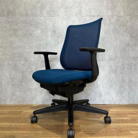 【中古】ミトラシリーズ  コクヨ（KOKUYO） 肘付ローバックチェア