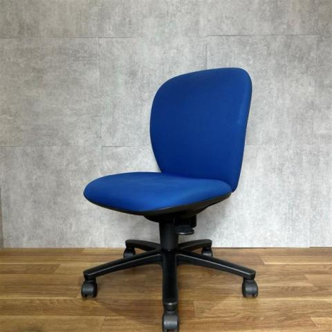 【中古】リエットチェア KFS-740GT-T2 イトーキ（ITOKI） 肘無ローバックチェア