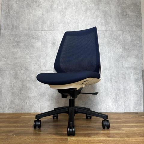 【中古】ノナ KZ-330PG-W9B2 イトーキ（ITOKI） 肘無ハイバックチェア