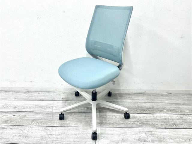 【中古】ミトラ2 C04S-12M-E11 コクヨ（KOKUYO） 肘無ローバックチェア