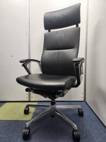 【中古】デューク（エクストラハイバック） CZ47ZX オカムラ（okamura） 肘付ハイバックチェア