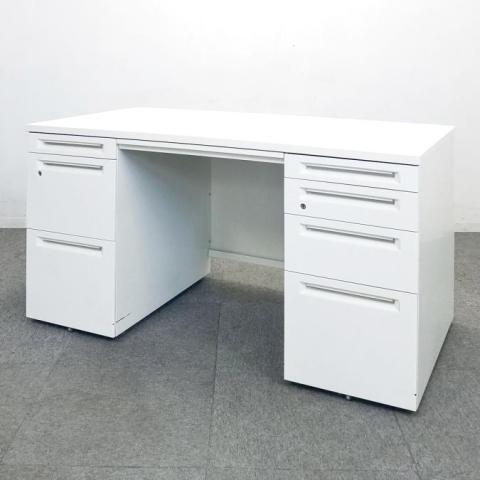 【中古】アドバンス  オカムラ（okamura） 両袖机