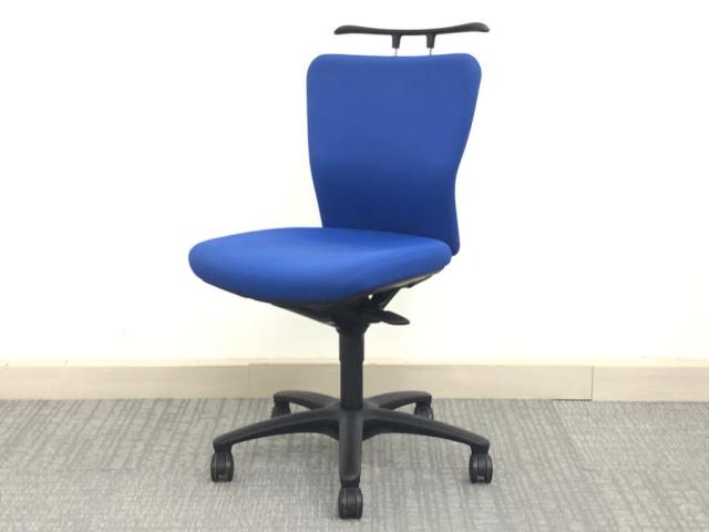 【中古】カロッツァチェア CK33ZR-FS16 オカムラ（okamura） 肘無ローバックチェア