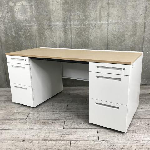 【中古】CZRデスク CZR-167DBJ-998 イトーキ（ITOKI） 両袖机