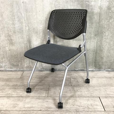 【中古】ルナ 81S1CA FXW4 オカムラ（okamura） ネスティングチェア