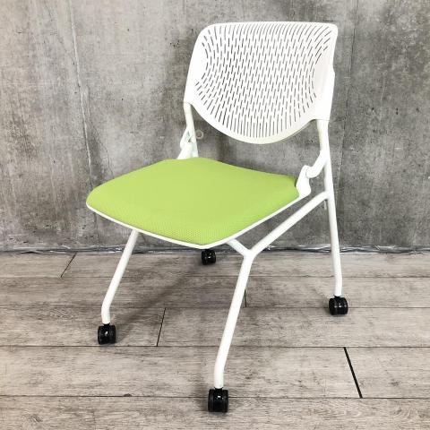 【中古】ルナ 81S1AY FSF5 オカムラ（okamura） ネスティングチェア