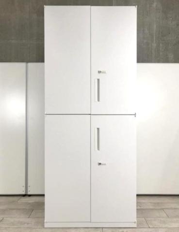 【中古】HSシリーズ  ウチダ（UCHIDA) ハイキャビネット／両開き＋両開き