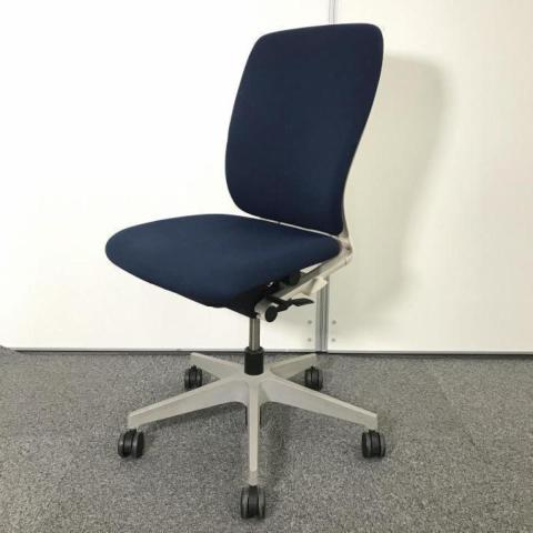 【中古】フルゴ KF-430GB-W9B2 イトーキ（ITOKI） 肘無ハイバックチェア