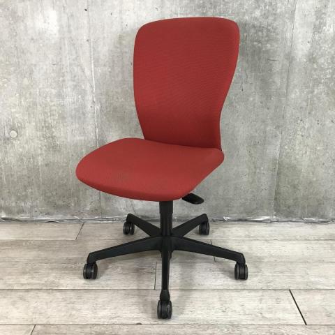 【中古】スラート  オカムラ（okamura） 肘無ハイバックチェア