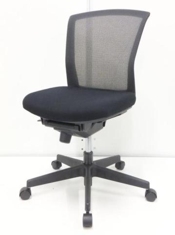 【中古】バリシア  コクヨ（KOKUYO） 肘無ローバックチェア