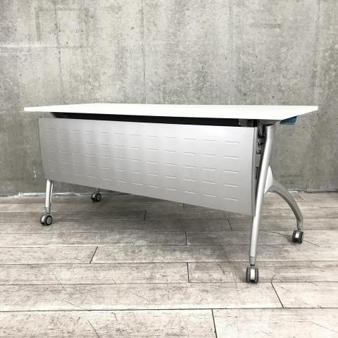 【中古】リリッシュ THK-156SKN-ZEW9 イトーキ（ITOKI） スタックテーブル(長机/折りたたみ/会議用)