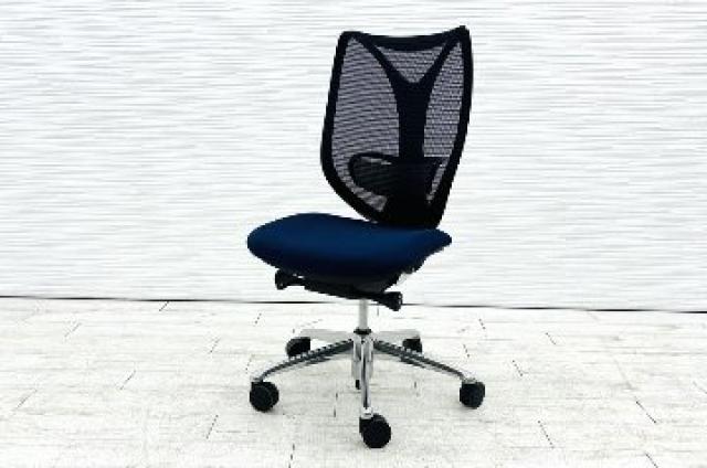 【中古】サブリナ C834BX FSZ4 オカムラ（okamura） 肘無ハイバックチェア