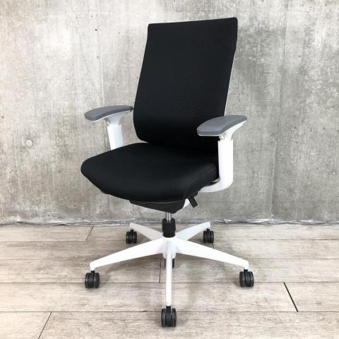 【中古】ウィザード3 樹脂 CRS-G3622E1 コクヨ（KOKUYO） 肘付ハイバックチェア