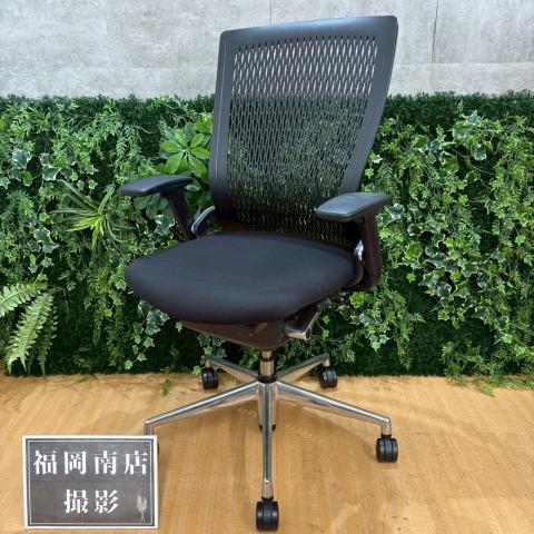 【中古】パルスチェア PA2-300M ウチダ（UCHIDA) 肘付ハイバックチェア