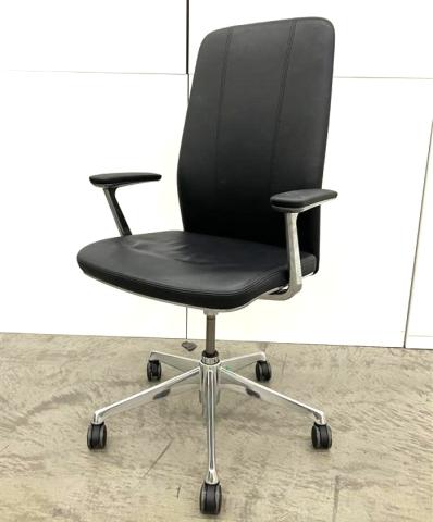 中古】サブリナ C853BW-FSY4 オカムラ/okamura 肘付ハイバック