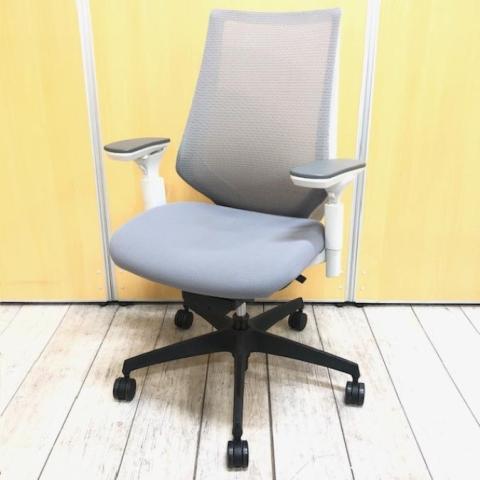 【中古】デュオラ メッシュ CRSG3000E1N コクヨ（KOKUYO） 肘付ハイバックチェア