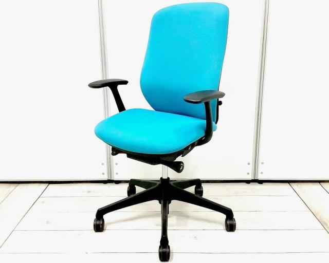 【中古】シルフィー C647XR　FSG6 オカムラ（okamura） 肘付ハイバックチェア